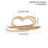 SIMPLE ASYMMETRICAL STATEMENT FRENCH RING_CWAJE1926