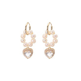 Womens Light Luxury Natural Pearl Earrings