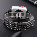 APPLE WATCH9 BEADED DIAMOND STRAP_CWWW0051