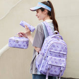 GIRLS BACKPACKS FOR SCHOOL 3 PIECE HEART DESIGN_CWAB5390