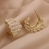 SWEET AND ELEGANT HAND WOVEN CRYSTAL EARRINGS_CWAJE4003
