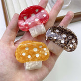 FASHION CUTE MUSHROOM WATERMELON HAIR CLIP_CWAHA1342