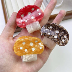 FASHION CUTE MUSHROOM WATERMELON HAIR CLIP_CWAHA1342