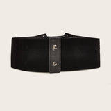 Vintage Elastic Elastic Girdle Wide Belt_Cwabe0304