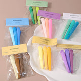 3PCS NO CREASE HAIR CLIPS SET MATTE DUCKBILL PINS_CWAHA1045