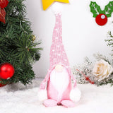 FACELESS DOLL CHRISTMAS KNITTED HAT DOLL ORNAMENT_CWMM2768
