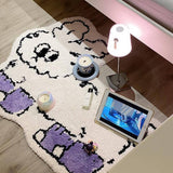 CUTE ANIMAL RUG COZY CAT LOVER FLOOR MAT_CWMM7514