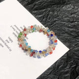 CUTE CRYSTAL VINTAGE HAIR TIE SWEET PONYTAIL BAND_CWAHA6765