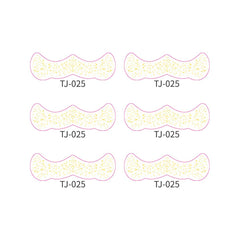 METALLIC FRECKLE FACE TATTOO STICKERS GOLD SILVER_CWMM8364