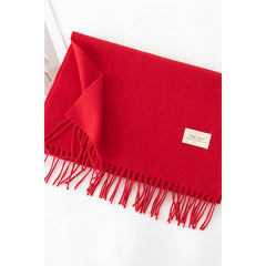 Cwasc1482_Solid Color Medium-Length Warm Scarf Shawl Neck