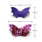 HALLOWEEN CUTE PU BAT DUCK CLIP FOR KIDS_CWAHA6365