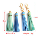 TASSEL LEATHER KEYCHAIN ACCESSORY_CWMM1284