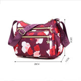 Multilayer Printed Backpack Shoulder Crossbody Bag_Cwasc1764