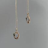 IRREGULAR GEOMETRIC SHELL PENDANT NECKLACE_CWAJE1260