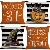 HALLOWEEN PUMPKIN PRINT PILLOWCASE_CWMM1350