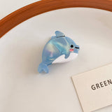 CUTE OCEAN HAIR CLIPS ACETATE SEA ANIMAL CLAWS_CWAHA5756