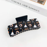 GOTHIC HALLOWEEN CLAW CLIP PUMPKIN GHOST DESIGN_CWAHA1443