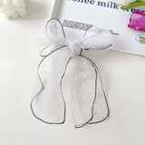 FASHIONABLE POLKA DOT BOW SCARF SCARF_CWASC0767