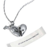 HEART SHAPED PENDANT CLAVICLE CHAIN_CWAJE1603