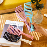 Women Wide-Toothed Hair Comb With Fluffy Styling_Cwmm0937
