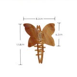 GENTLE BUTTERFLY WINGS HAIR CLAW CHIC TONE CLIP_CWAHA2700
