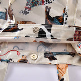 Cartoon Cute Canvas Handbag Cosmetics Storage_Cuab0188