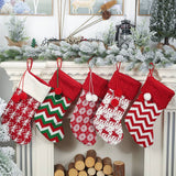 NEW CHRISTMAS CUTE KNITTED WOOL SOCKS GIFT BAG_CWMS1440