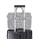 BLACK AND WHITE LAPTOP BRIEFCASE NOTEBOOK CASE_CWAB3324