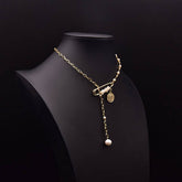NEW VINTAGE NATURAL PEARL NECKLACE FOR WOMEN_CWAJE3839