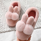 CUTE CARTOON ANIMAL WARM FLEECE HOUSE SLIPPERS_CWSHS0315