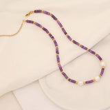 FASHION AND LUXURY PEARL NATURAL STONE NECKLACE_CWAJE0647