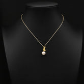 LUXURY NATURAL FRESHWATER PEARL NECKLACE_CWAJE3848
