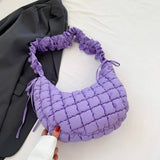 RUFFLE CLOUD BAG TRENDY PUFFY SHOULDER_CUAB00523