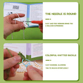 White Balloon Dog Doll Crochet Material Pack_Cwmm0820