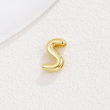 SIMPLE SMOOTH 26 LETTERS PENDANT NECKLACE_CWMM5874