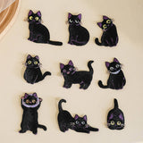 3D CAT EMBROIDERED IRON ON PATCH FOR STAIN REPAIR_CWMM5921