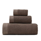 HOUSEHOLD THICK BATH TOWEL THREE PIECE SET_CWMM2302