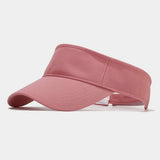 SOLID VISOR HAT SPORTS HIKING MARATHON SUN CAP_CWAH3287
