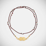 NICHE DESIGN GOLD PLATED PENDANT NECKLACE_CWMM3784