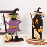 INS STYLE PAINTED HALLOWEEN PATCHWORK DECOR_CWAJE05356