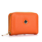 SMALL HEAD LAYER COWHIDE LEATHER PICKUP CARD BAG_CWAB3875