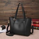 Women Simple Soft Leather Handbag_Cwab0965