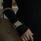 FASHIONABLE DESIGN OPEN SMOOTH BRACELET_CWMM3105