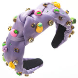 HAND SEWN RHINESTONE HEADBAND_CWAHA1782