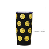 NEW SMILING FACE STAINLESS STEEL THERMOS CUP_CWMM0981