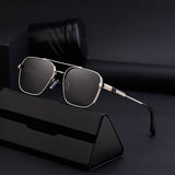 FASHIONABLE SQUARE FRAME SUN PROTECTION SUNGLASSES_CWASG0611
