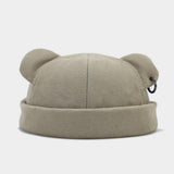 Cwah3170_Fashionable Iron Ring Hip-Hop Beanie Hat