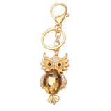FASHIONABLE OWL METAL KEYCHAIN PENDENT_CWAJE0955