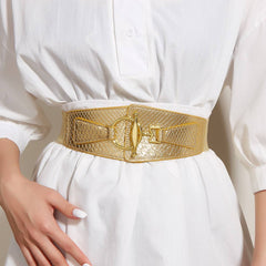 Cwabe0563_Solid Color Multi Functional Elastic Belt