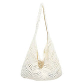 Cuab00626_2025 Boho Woven Tote Bag Large Capacity Beach Bag